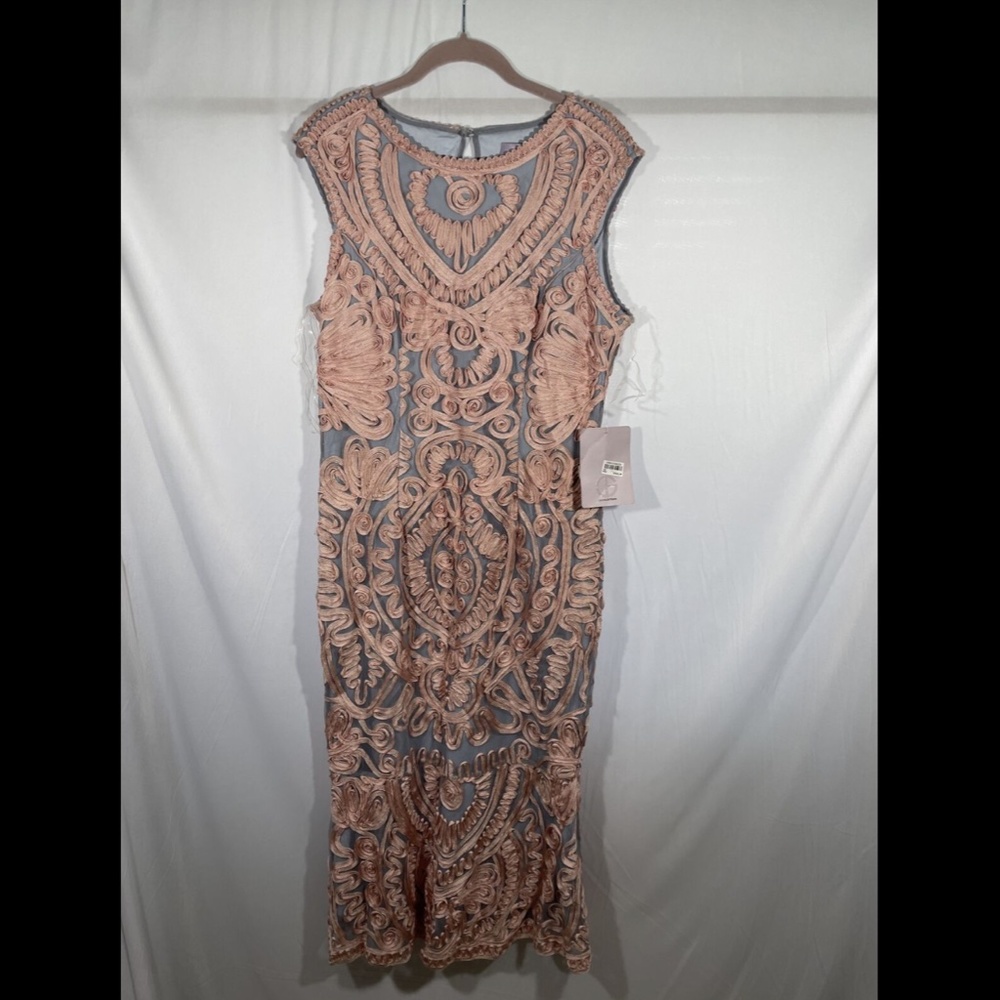 New Js Collections [ 12 ] Soutache Mesh Midi Dres… - image 7